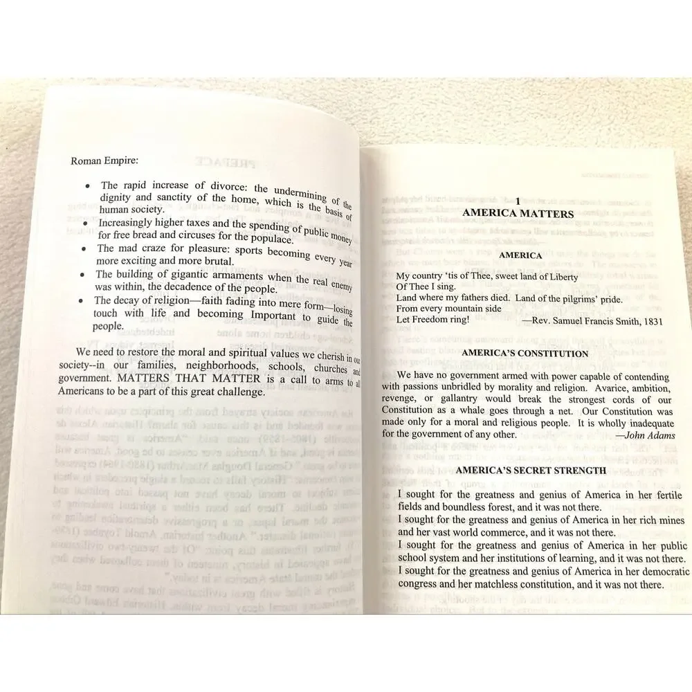 Matters That Matter Book 500 Essays Volume II Daniel Taddeo Vintage 2007